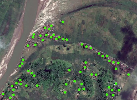 Point Annotation to Locate Small Object of Drone Imagery