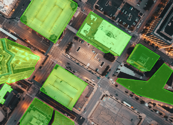 Polygon Annotation for Urban Planning Satellite Imagery